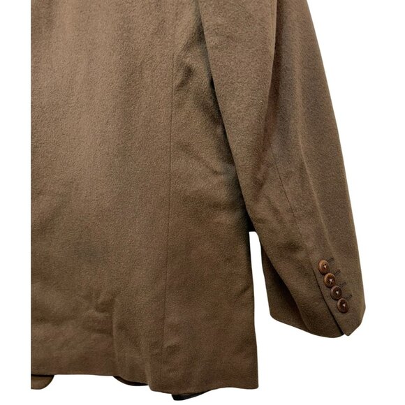 Vintage Colombo Mens Wool Blazer Jacket Brown Vasari Made In Italy - Picture 12 of 14